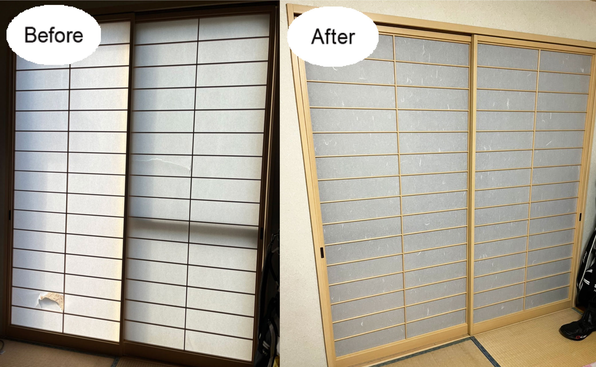 畳、障子張替え